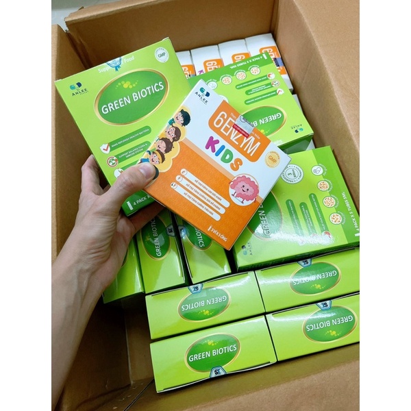 GREEN BIOTICS - Men Vi Sinh 3in1 Tăng Đề Kháng, Ăn Ngon, Hỗ Trợ Tiêu Hoá