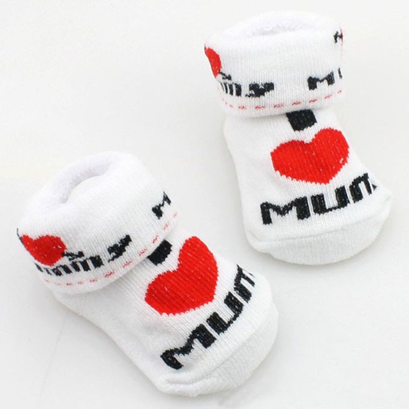 Vớ Cotton Mềm Họa Tiết Sọc Cho Bé Trai Và Bé Gái Sơ Sinh