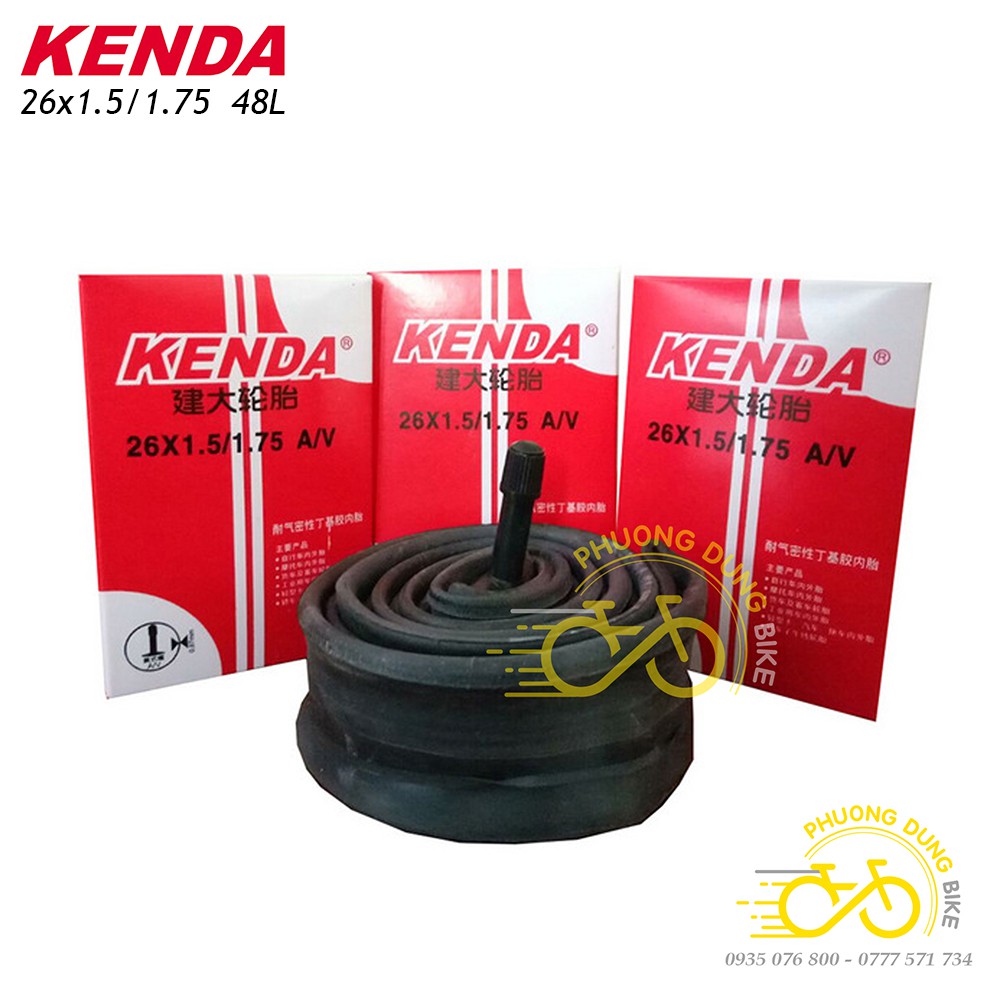 Ruột (Săm) xe đạp KENDA 26x1.5-1.75 AV/FV 48mm