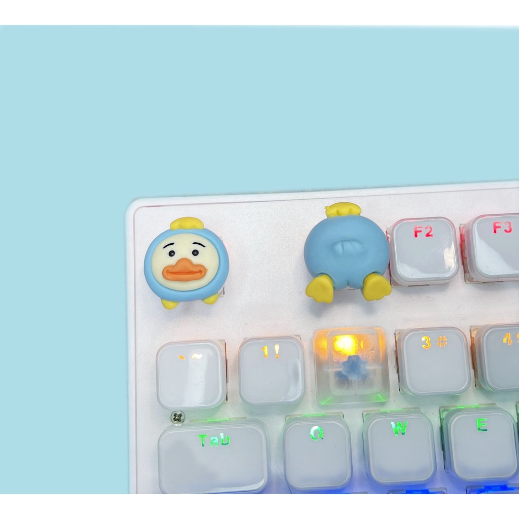 Keycap lẻ thú cưng dễ thương mặt và mông đáng yêu