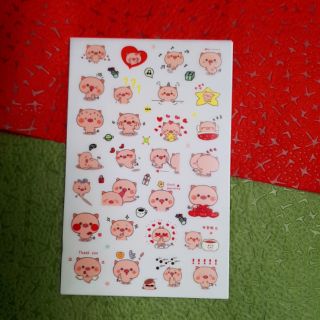 STICKER HÌNH HEO CON
