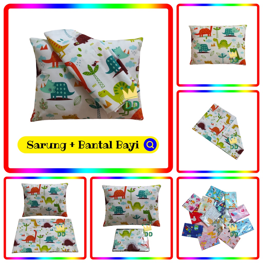 Bộ Vỏ Gối Và Găng Tay Bằng Vải Cotton 26X35Cm Cho Bé Sơ Sinh 0 1 2 3 4 5 6 7 8 Tháng Tuổi