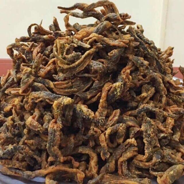 Lươn khô nhà làm