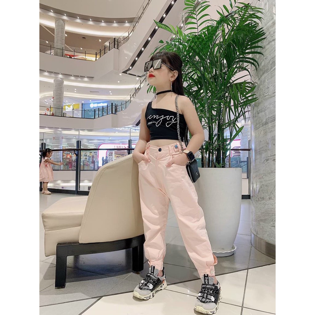 QUẦN KAKI BOMBER BÉ GÁI SIZE ĐẠI CỒ