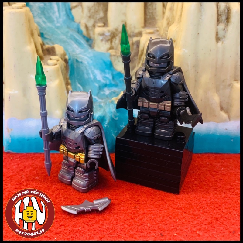 Đồ Chơi Xếp Hình - Lắp Ráp Anh Hùng Batman Amored DC - Full Giáp - WM2388 + 2388A - Hàng Cao Cấp - Ảnh Shop !