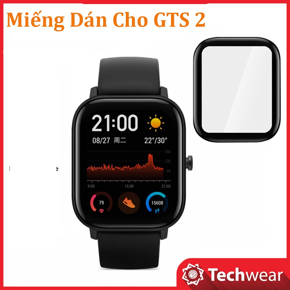 [Mã ELORDER5 giảm 10K đơn 20K] Miếng Dán Dẻo Cho Đồng Hồ Huami Amazfit GTS 2 / Amazfit GTS 2 Mini / Amazfit GTS 2e