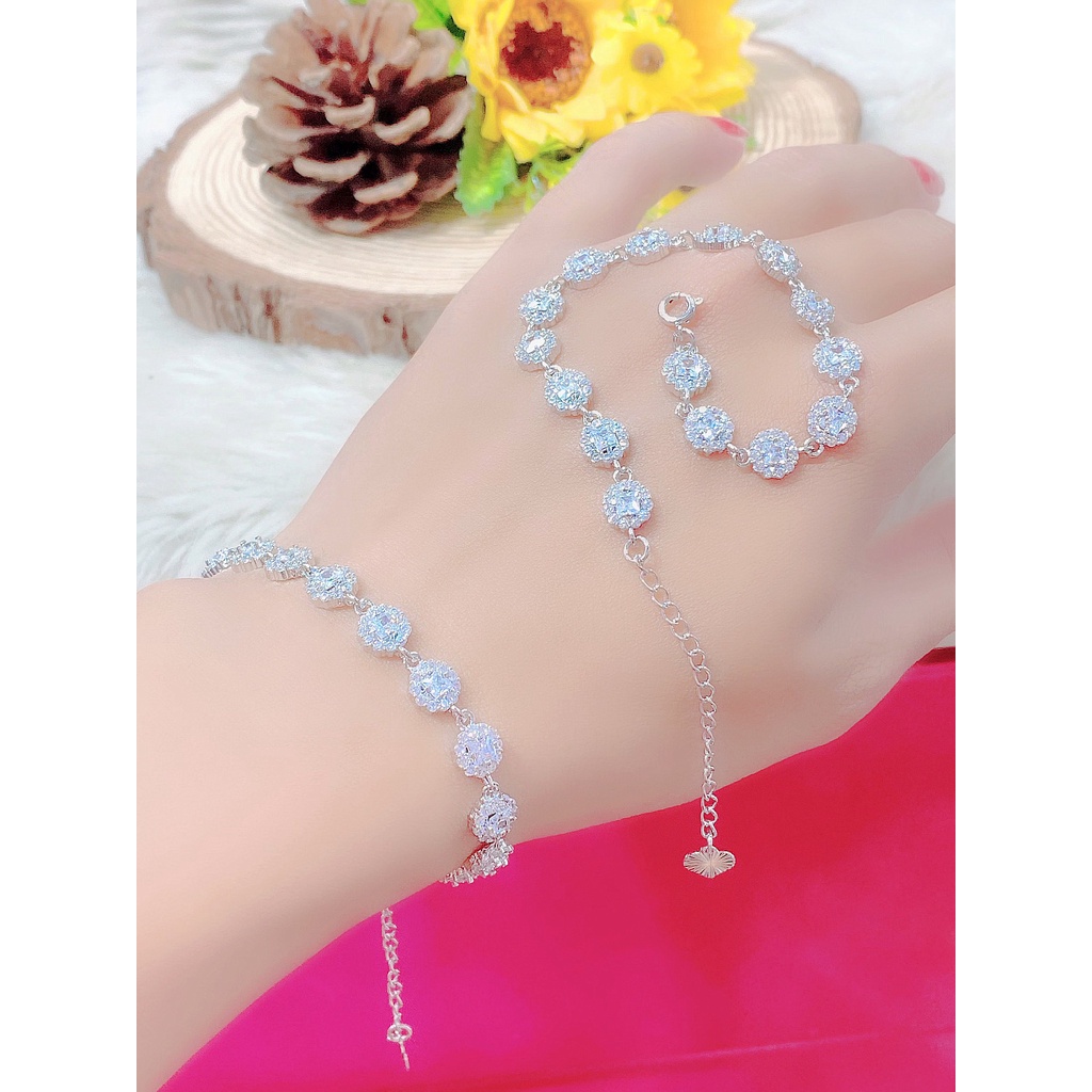 UHA - Lắc Tay Nữ Mạ 18k Sang Trọng L412VCK