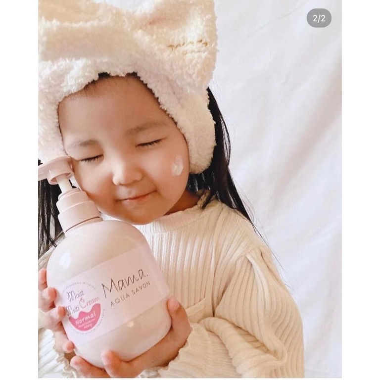 Kem chống nắng dưỡng ẩm toàn thân dành cho cả gia đình 𝗠𝗔𝗠𝗔 𝗔𝗤𝗨𝗔 𝗦𝗔𝗩𝗢𝗡 𝘁𝘂̛̀ Nhật Bản SPF32/PA+++