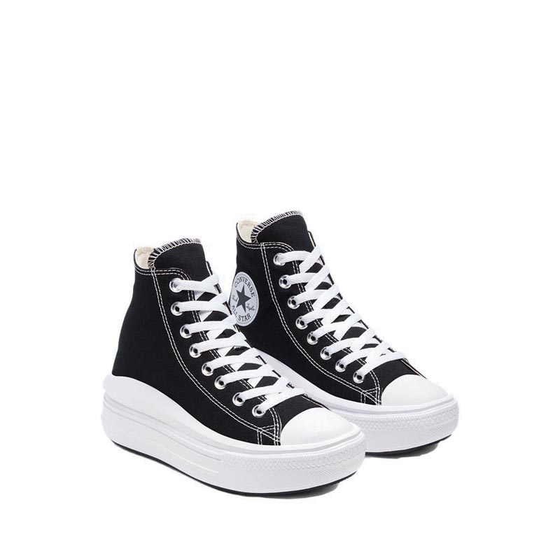 Giày Converse Chuck Taylor All Star Move Platform Women's Sneakers-Black/Natural Ivory/White