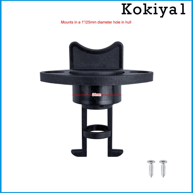 Nút chặn ống thoát nước 1'' 25mm màu đen cho thuyền Yacht Garboard
 | BigBuy360 - bigbuy360.vn