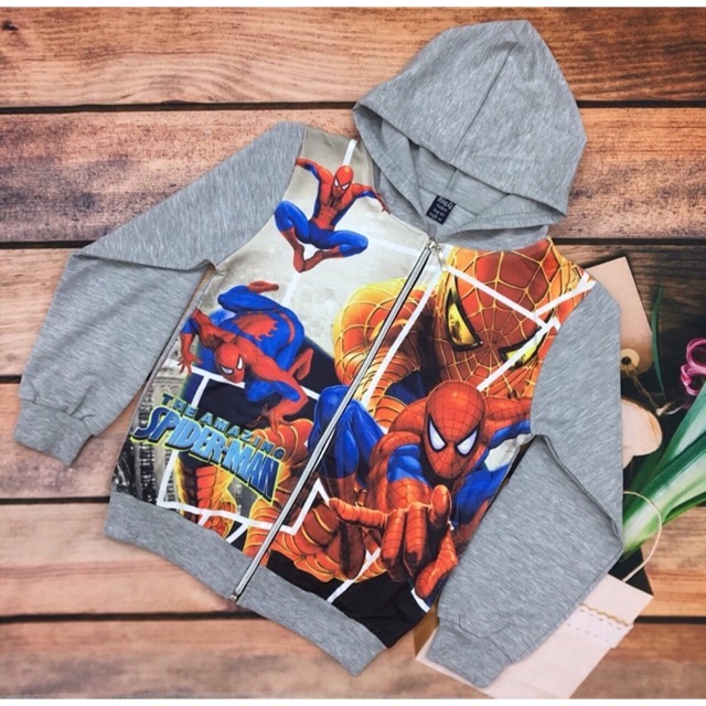 Áo da cá siêu nhân cho bé trai