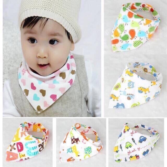 Khăn yếm cotton cho bé giá thanh lý