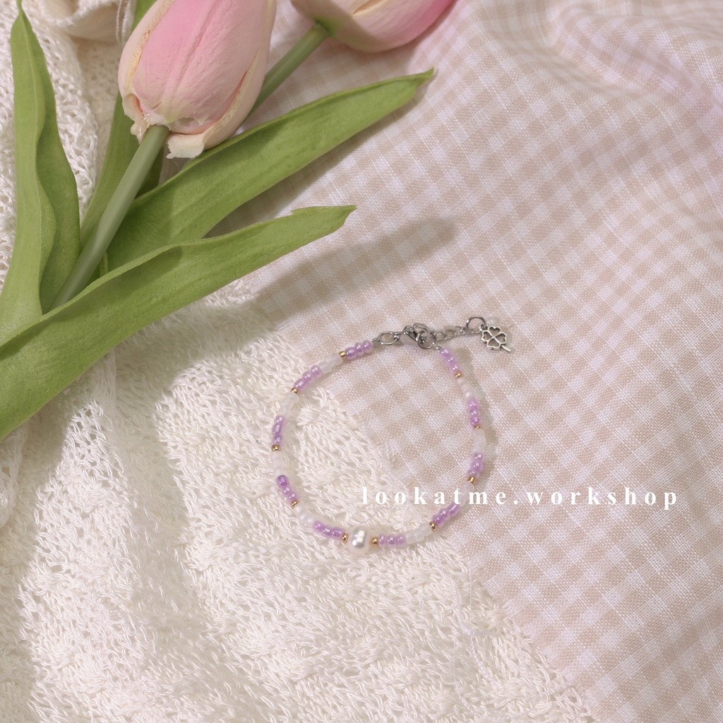 Vòng tay hạt handmade đủ màu Lookatme Meryl / Nemi