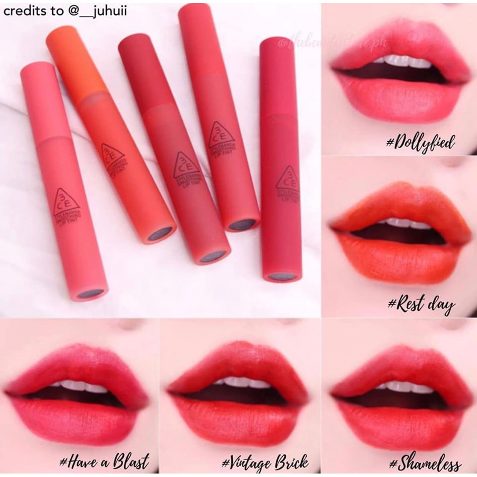 Son Kem Lì 3CE Smoothing Lip Tint – Sự Đột Phá Của Nhà 3ce, Xứng Đáng Trở Thành Siêu Phẩm Của Mùa Hè