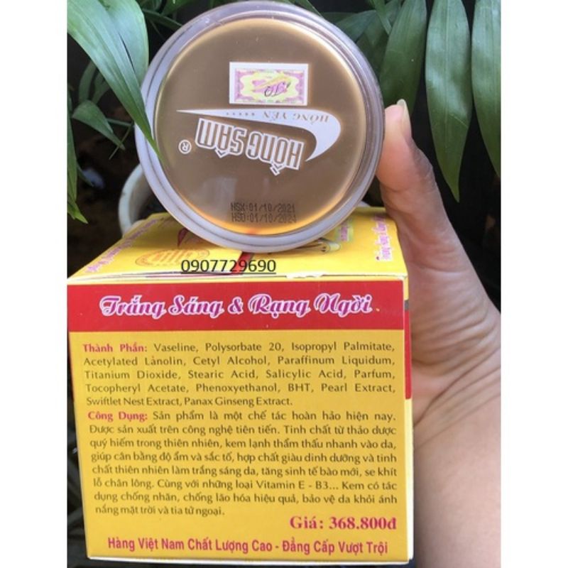 KEM HỒNG SÂM VIP 10