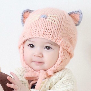 [CHỌN SIZE: 0-1 TUỔI, 1-3 TUỔI] MŨ LEN CHO BÉ SIÊU DỄ THƯƠNG CHO BÉ
