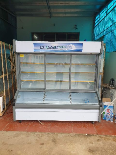 Tủ mát siêu thị classic word