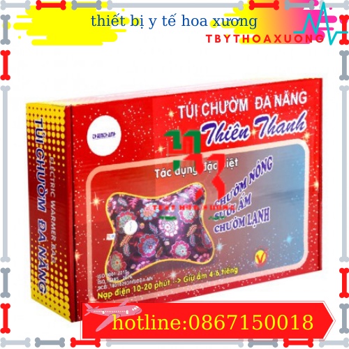 Hàng Chính Hãng Túi Chườm Nóng Lạnh Thiên Thanh Các Cỡ Bảo Hành 6 Tháng