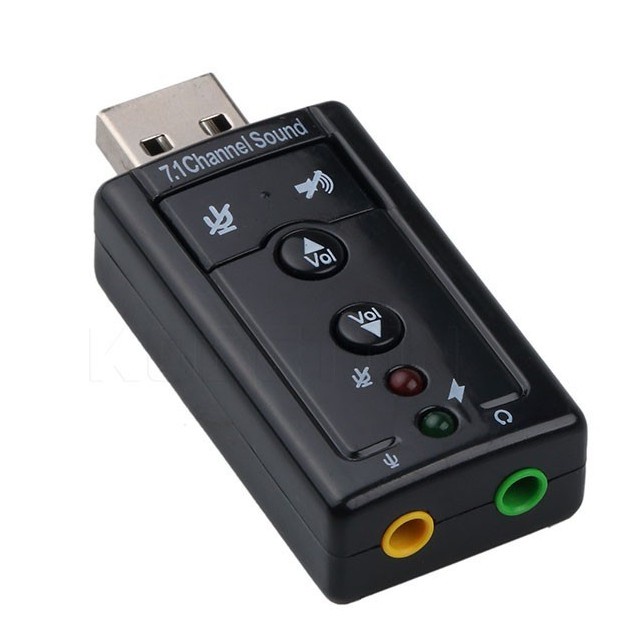 Đầu Đọc Thẻ Âm Thanh 3d 7.1 Ch Kênh Usb