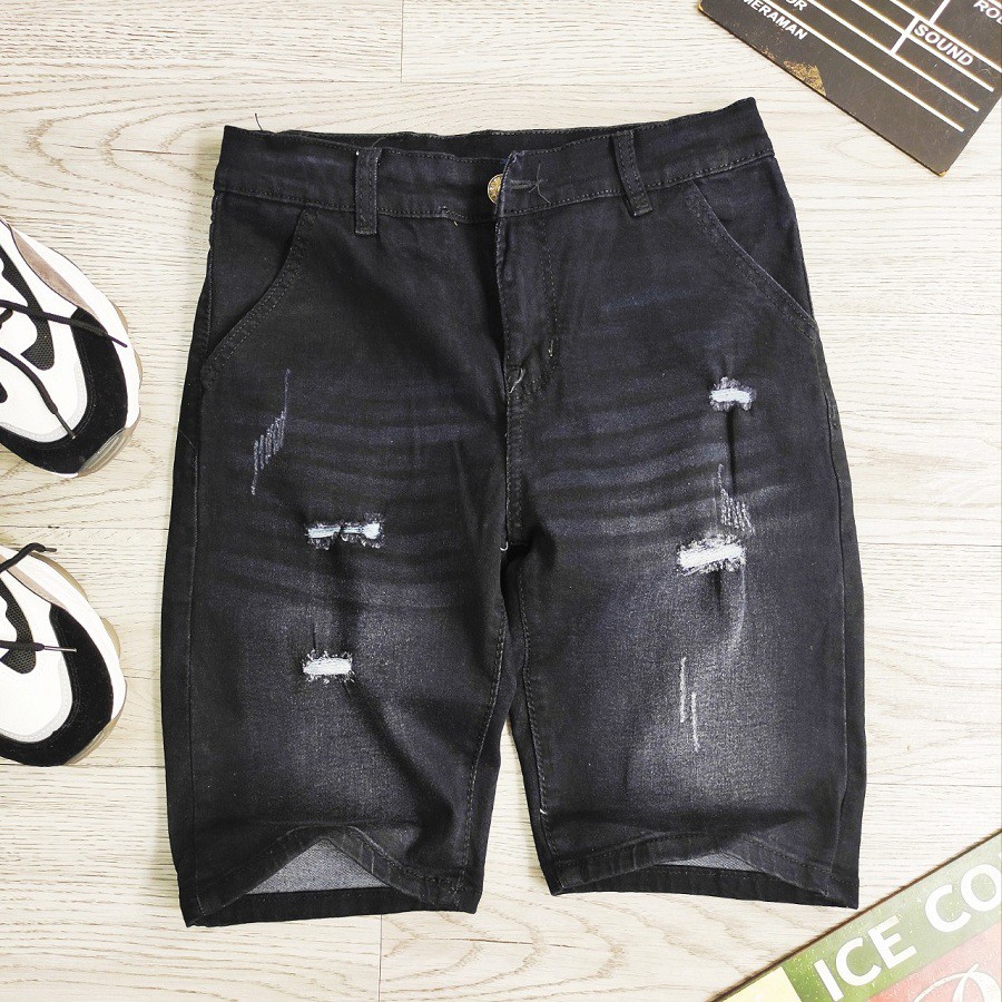 [Mã SKAMA06 giảm 8% TỐI ĐA 50K đơn250K] Quần short jean nam vải co giãn cực đẹp | BigBuy360 - bigbuy360.vn