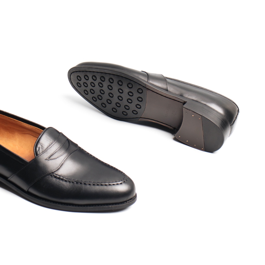 [Mã LT200 giảm 200K đơn 699K] Giày Tây Cao Cấp LONGWING LOAFER - Da Bò Ý Lót Trong Da Bò Mộc - Thương hiệu Be Classy