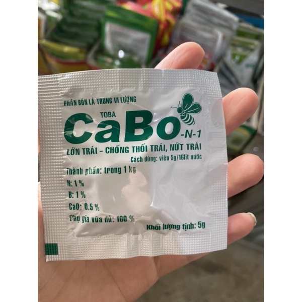 CABO Phân Bón lá Canxi bo giúp lớn trái, chống nứt trái, thối trái