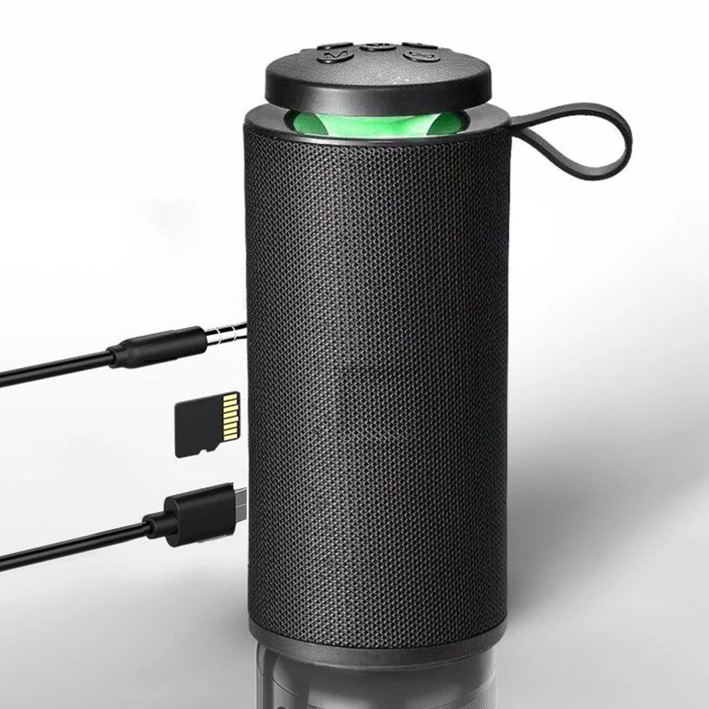 Loa bluetooth mini GT112 không dây có đèn led âm thanh hay giá rẻ pin trâu