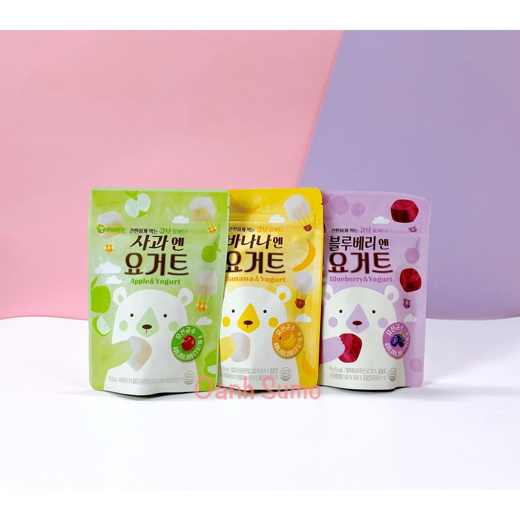 Sữa chua sấy lạnh YOMIT Hàn Quốc cho bé từ 6 tháng date 08 2023