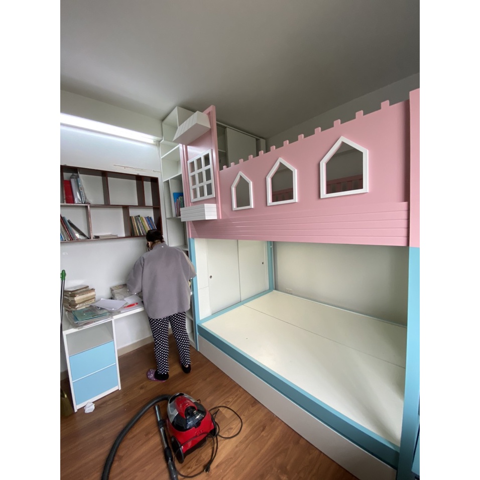 Giường tầng cho 2 con siêu đẹp ,bán chạy nhất năm của Viethome
