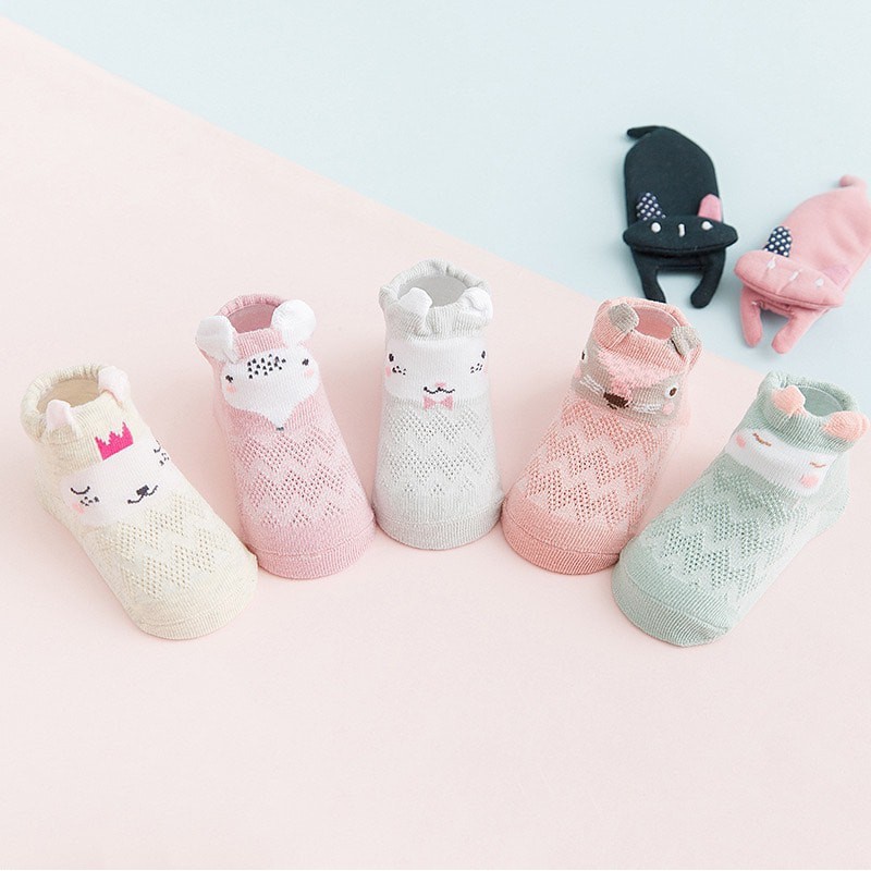 Lô set 5 đôi tất Tiny alpaca