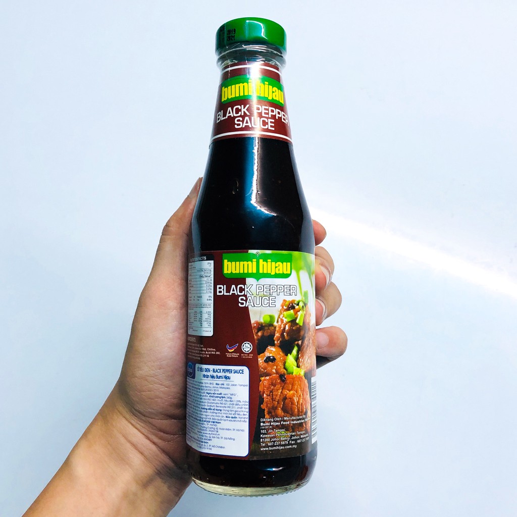 Sốt Tiêu Đen Bumi Hijau 340g - Sốt Ướp Bít Tết , Gà , Mì Ý , Thịt Nướng | BigBuy360 - bigbuy360.vn