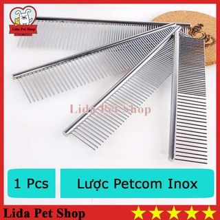 Lược chải lông chó mèo - Lược inox - Lida Pet Shop