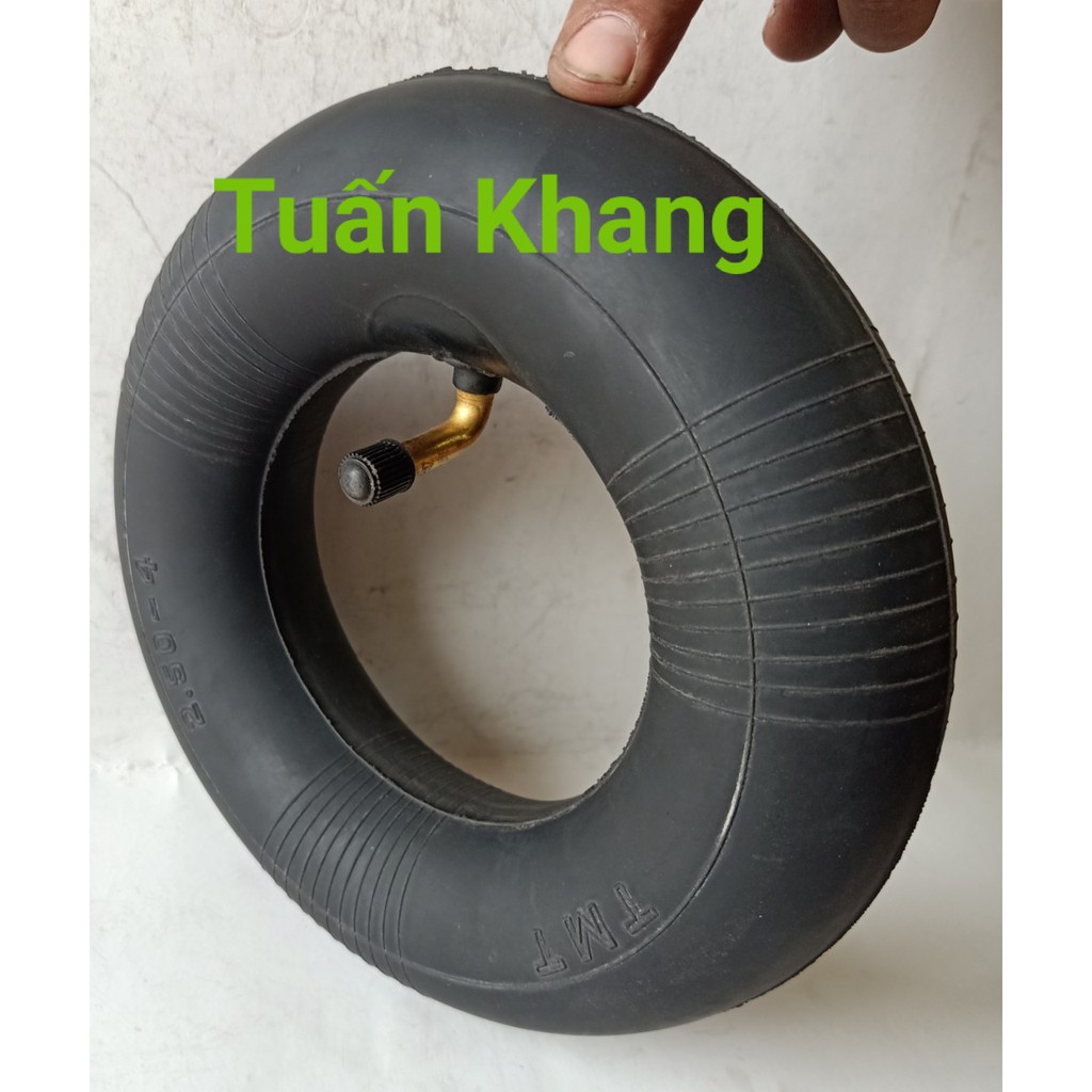 Ruột bánh xe bơm hơi, xăm bánh xe đẩy kí hiệu 250-4