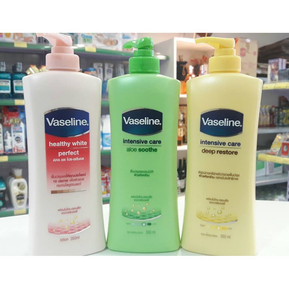 Sữa dưỡng thể trắng da chống nắng Vaseline Lotion 350ml | BigBuy360 - bigbuy360.vn