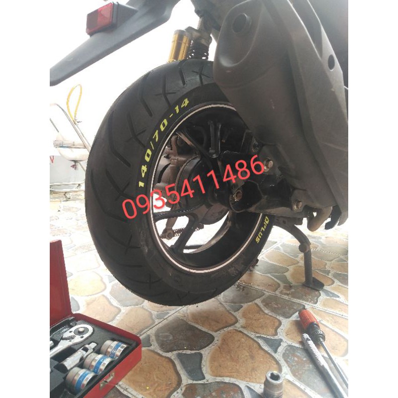 Vỏ Xe PCX, Sh mode Chính Hãng DPLUS Không dùng săm. Công Nghệ Nhật