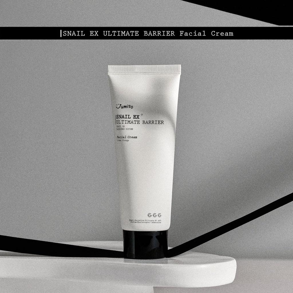 Kem dưỡng ẩm phục hồi chống lão hóa Jumiso Snail EX Ultimate Barrier Facial Cream 100ml