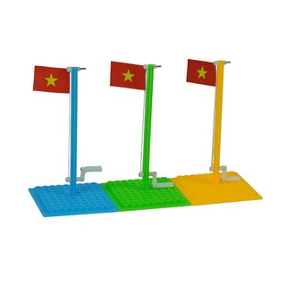 STEM ếch cốm Mô hình cột cờ Việt Nam EC-438