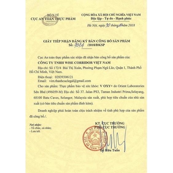 Bộ 3 sản phẩm VLive - Voxy-Vtrition-Vneral - Dinh dưỡng cho tế bào