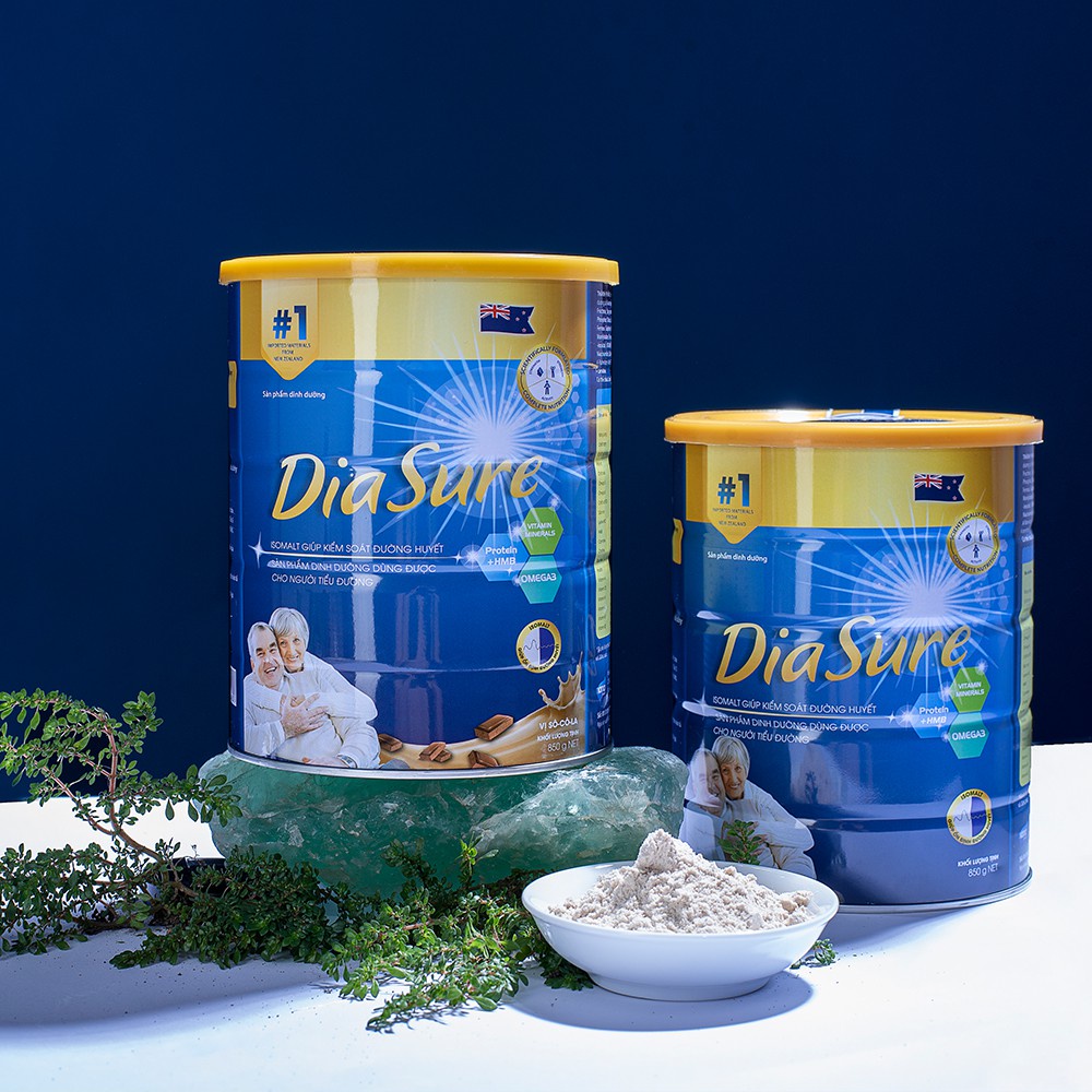 ✅ Sữa DiaSure 850g [Freeship] ❤️ - Dinh dưỡng dành cho người tiểu đường