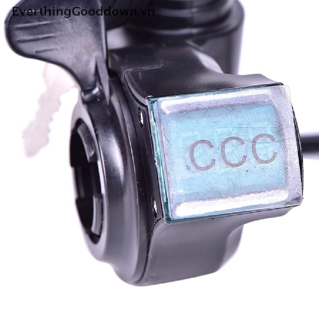 Tay Ga Xe Đạp Everthingooddown Có Công Tắc Hiển Thị LCD