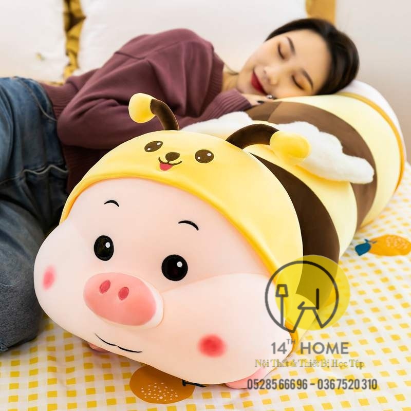 GẤU BÔNG ONG HEO Vàng dễ thương nhồi bông - Hàng nhập khẩu cao cấp