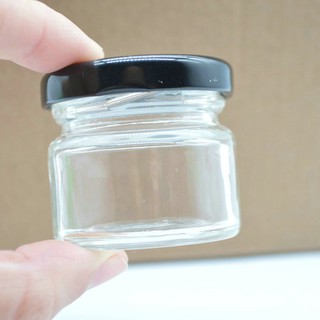 HŨ TRÒN THỦY TINH 30ML NẮP THIẾC