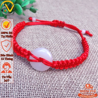 Vòng tết chỉ đỏ may mắn - Vòng chỉ đỏ mix mặt đá - May mắn tài lộc