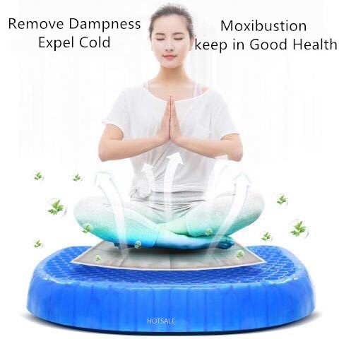 Đệm lót ghế ngồi bằng silicon gel mềm thoáng khí đa năng