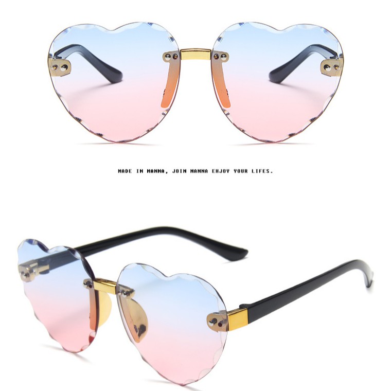 Kính mát chống tia uv400 phong cách Hàn Quốc cho bé