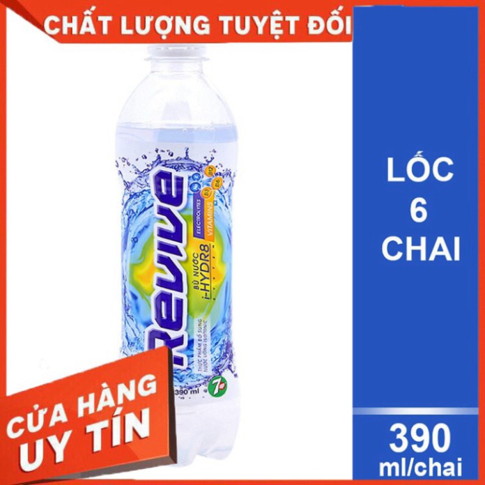 Hàng có sẵn Hàng có sẵn Lốc 6 chai nước uống Isotonic Revive 500ml