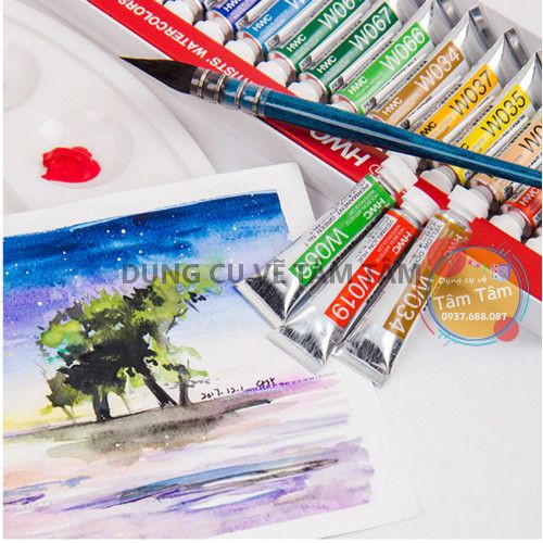 -Màu nước Holbein, Holbein artists’ watercolors -
