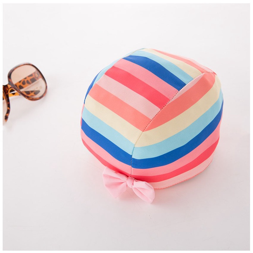 - Đồ bơi một mảnh kẻ sọc màu cầu vồng cho bé gái - NINEDRA