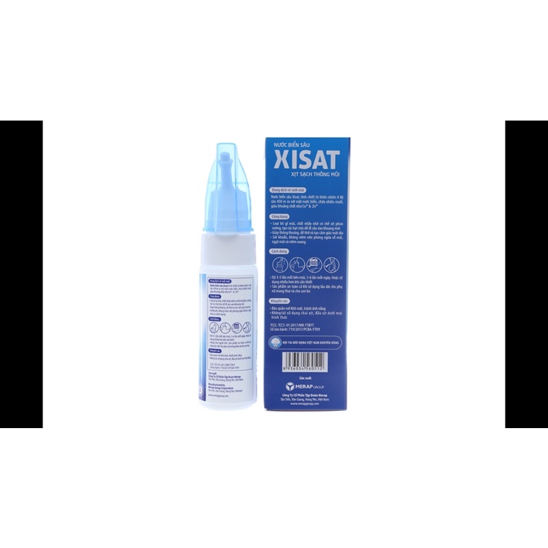 Xịt mũi XISAT Người lớn - Trẻ em Chai 75ml