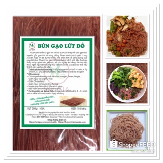 Bún Gạo Lứt 500g  💥 Chất Lượng Cao 💥 Ăn Kiêng/ Giảm Cân/ Tốt Cho Sức Khỏe